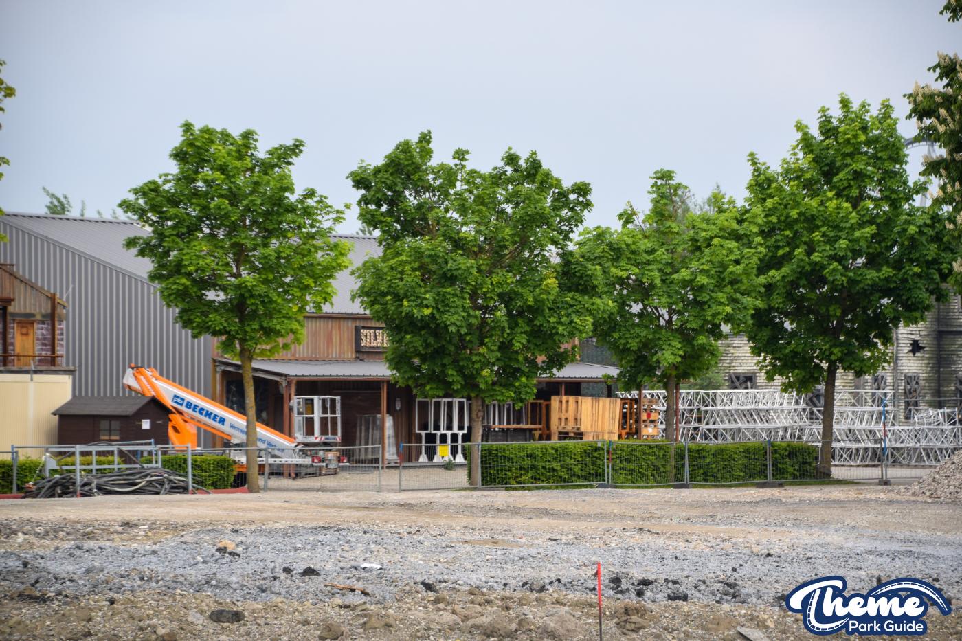 Site Clearance Begins For 2023 Europa Park Rollercoaster