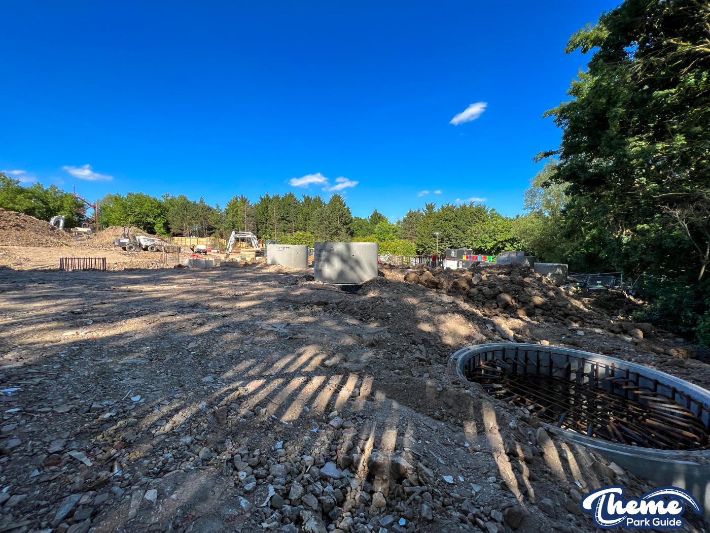 Station Steelwork Arrives And More Footers Are Installed