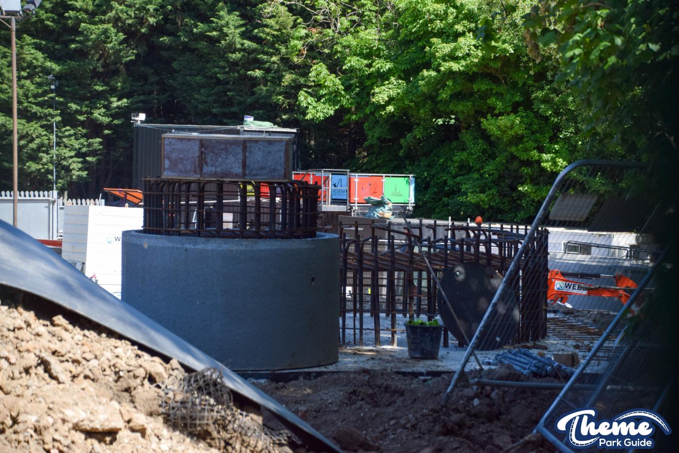 Project Amazon Rollercoaster Foundations Near Compilation