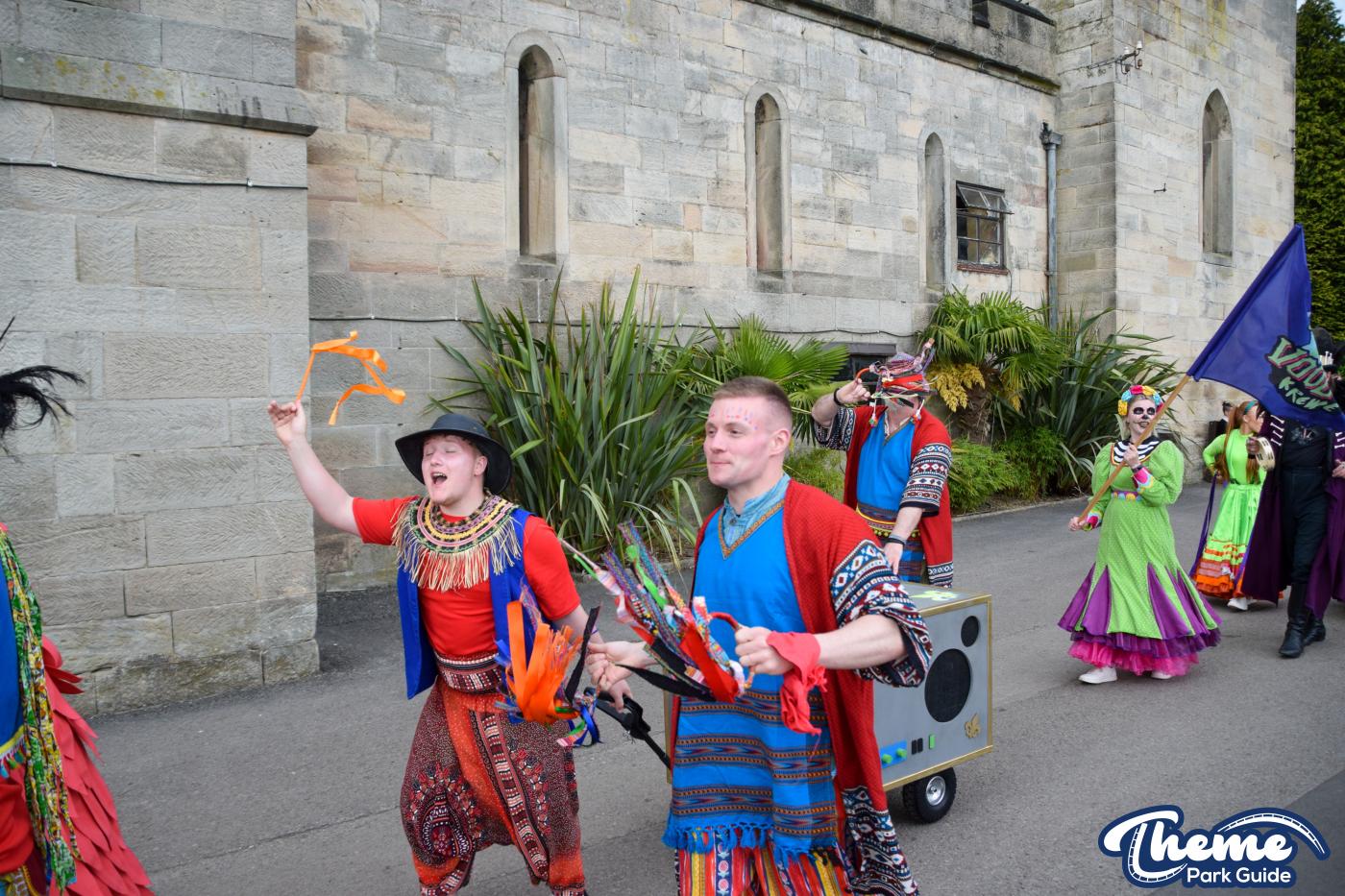 Alton Towers Mardi Gras Parade -