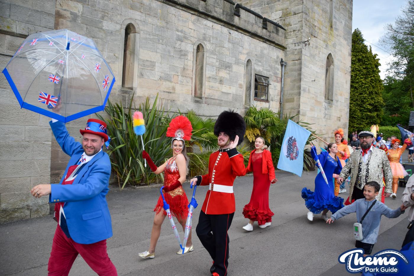 Alton Towers Mardi Gras Parade -