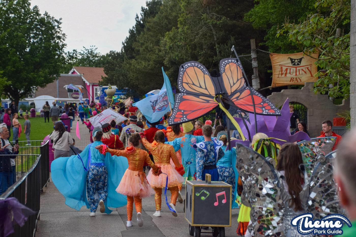 Alton Towers Mardi Gras Parade -