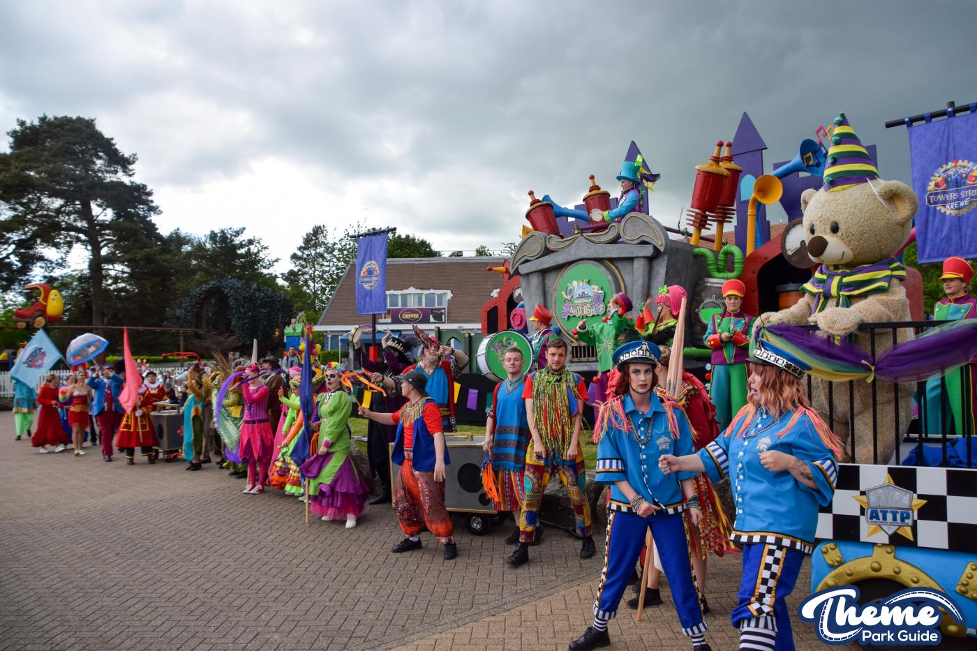 Alton Towers Mardi Gras Parade -