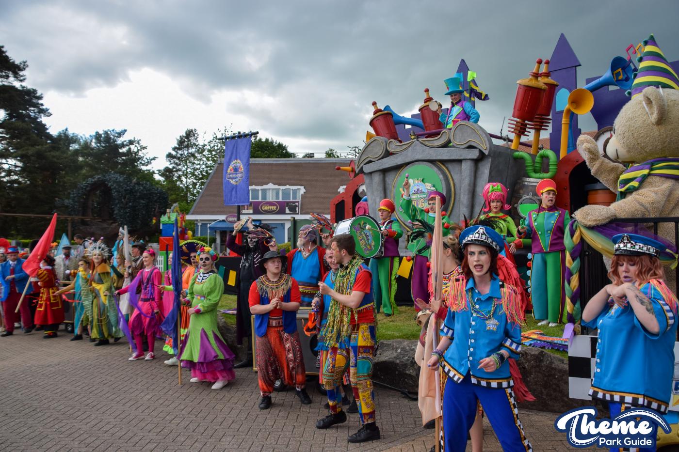 Alton Towers Mardi Gras Parade -