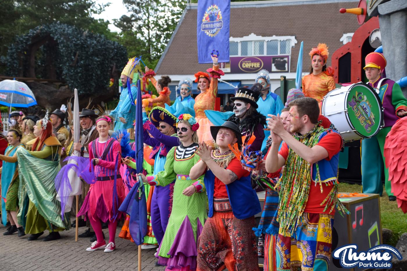 Alton Towers Mardi Gras Parade -