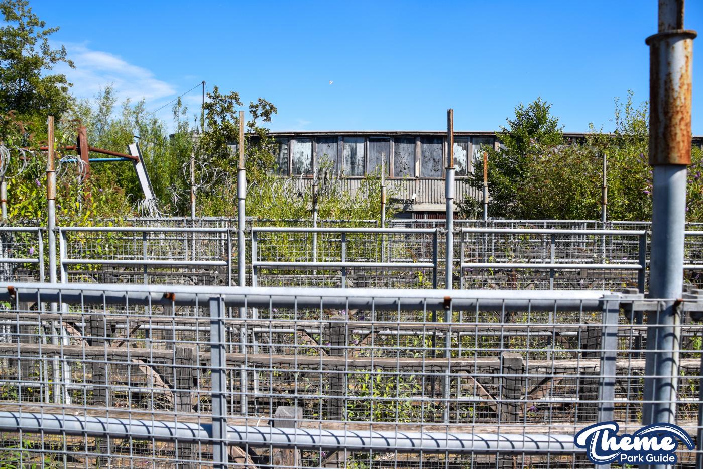 Thorpe Park Fright Nights 2022 Construction Work Begins