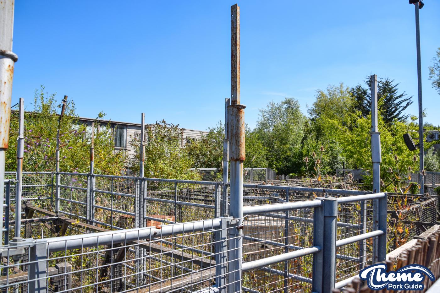 Thorpe Park Fright Nights 2022 Construction Work Begins