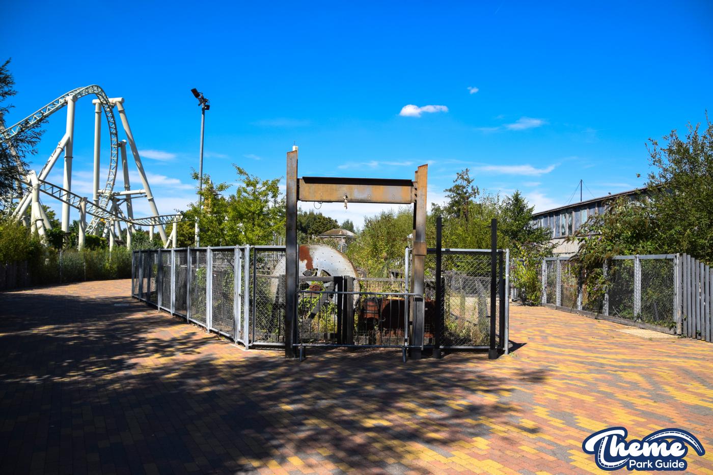 Thorpe Park Fright Nights 2022 Construction Work Begins