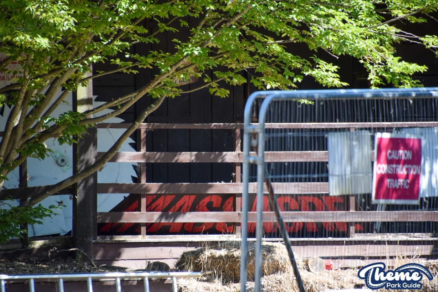 Thorpe Park Fright Nights 2022 Construction Work Begins