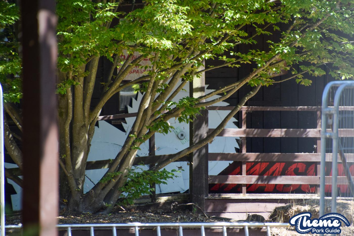 Thorpe Park Fright Nights 2022 Construction Work Begins