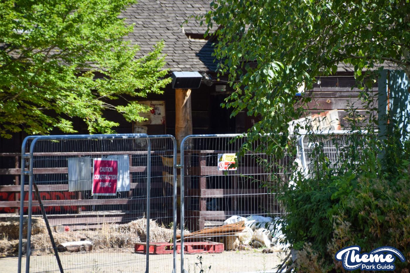 Thorpe Park Fright Nights 2022 Construction Work Begins