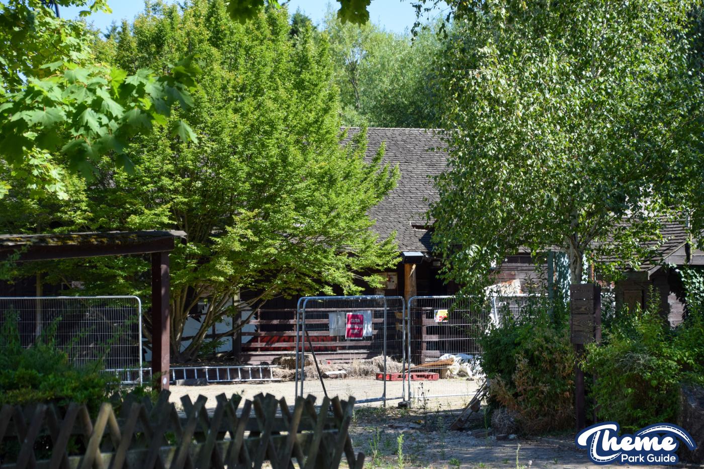 Thorpe Park Fright Nights 2022 Construction Work Begins