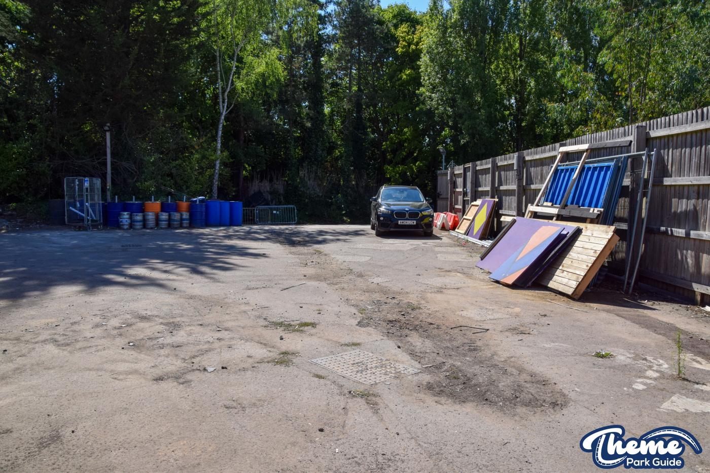 Thorpe Park Fright Nights 2022 Construction Work Begins