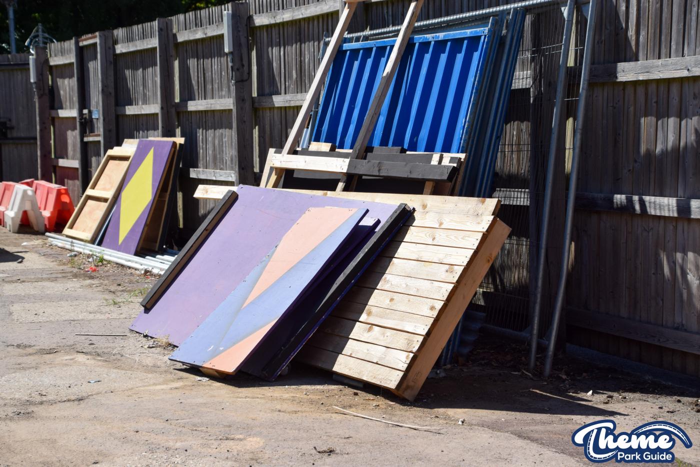 Thorpe Park Fright Nights 2022 Construction Work Begins