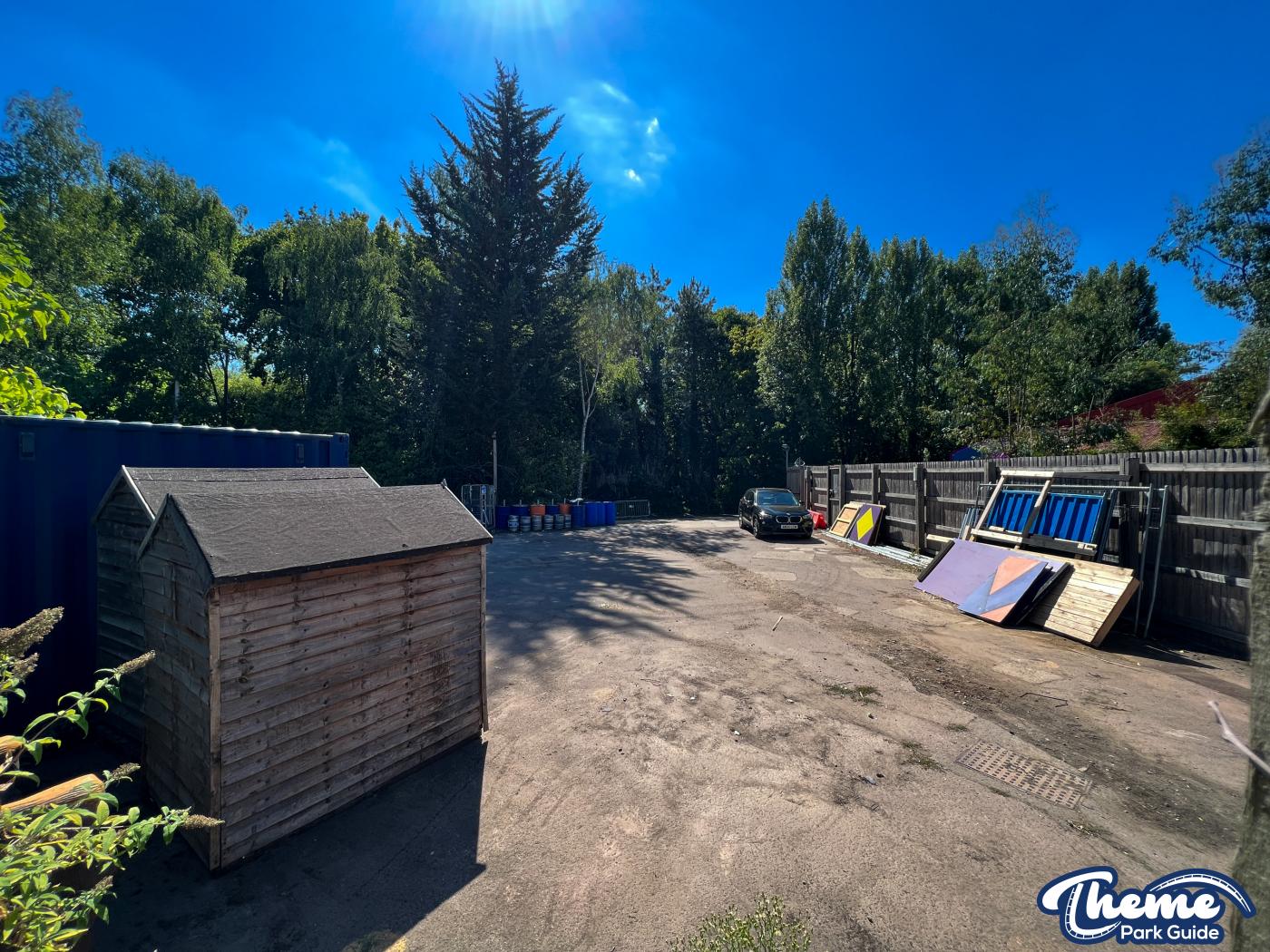 Thorpe Park Fright Nights 2022 Construction Work Begins