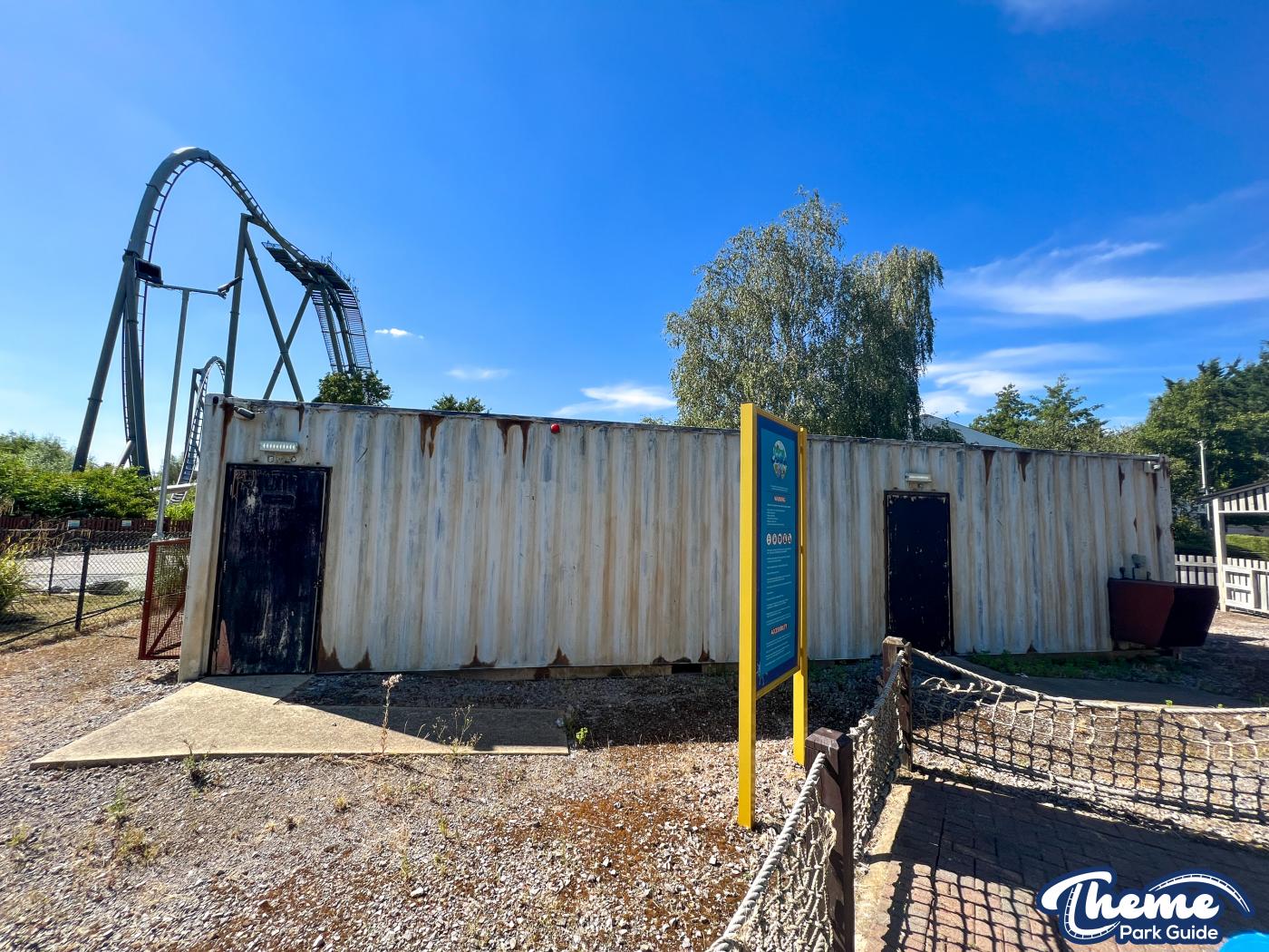 Thorpe Park Fright Nights 2022 Construction Work Begins