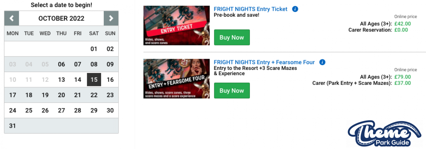 Fright Nights 2022 Tickets On Sale And New Maze Confirmed