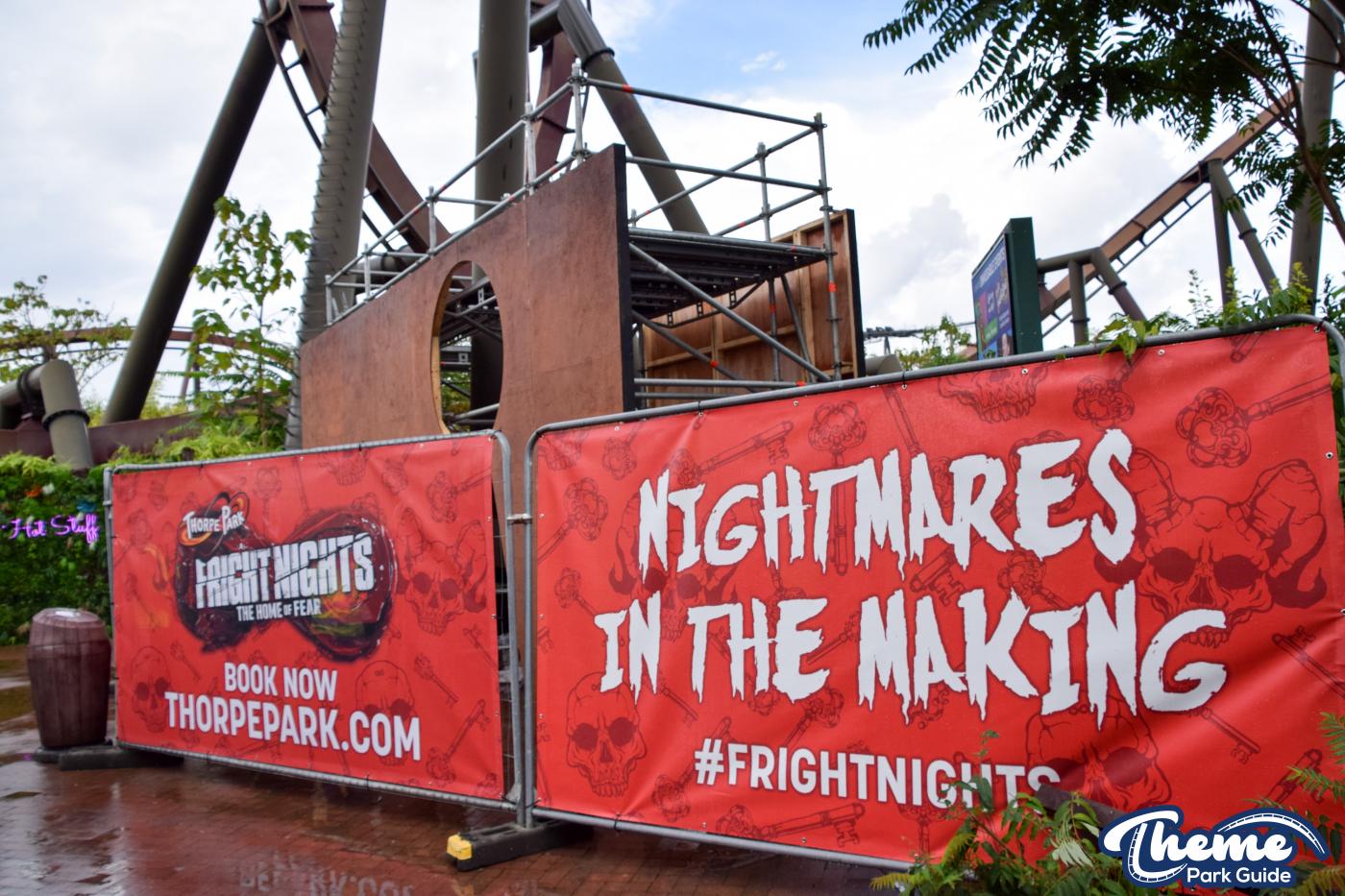Fright Nights 2022 September Construction Update Through The Key Hole