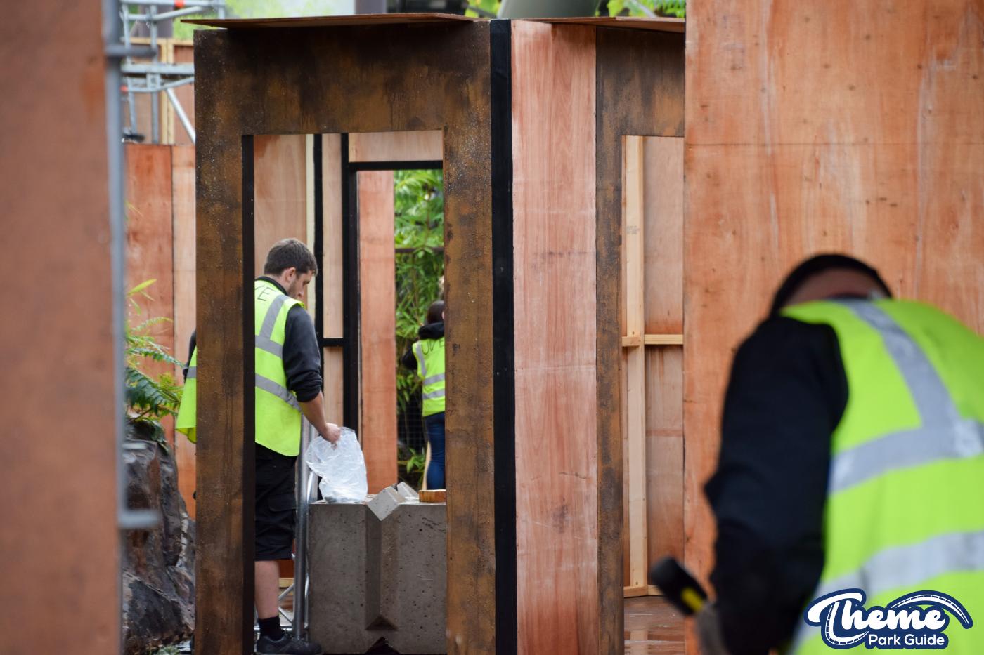 Fright Nights 2022 September Construction Update Through The Key Hole