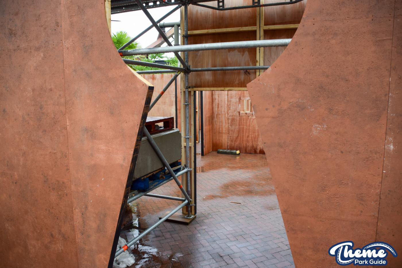 Fright Nights 2022 September Construction Update Through The Key Hole