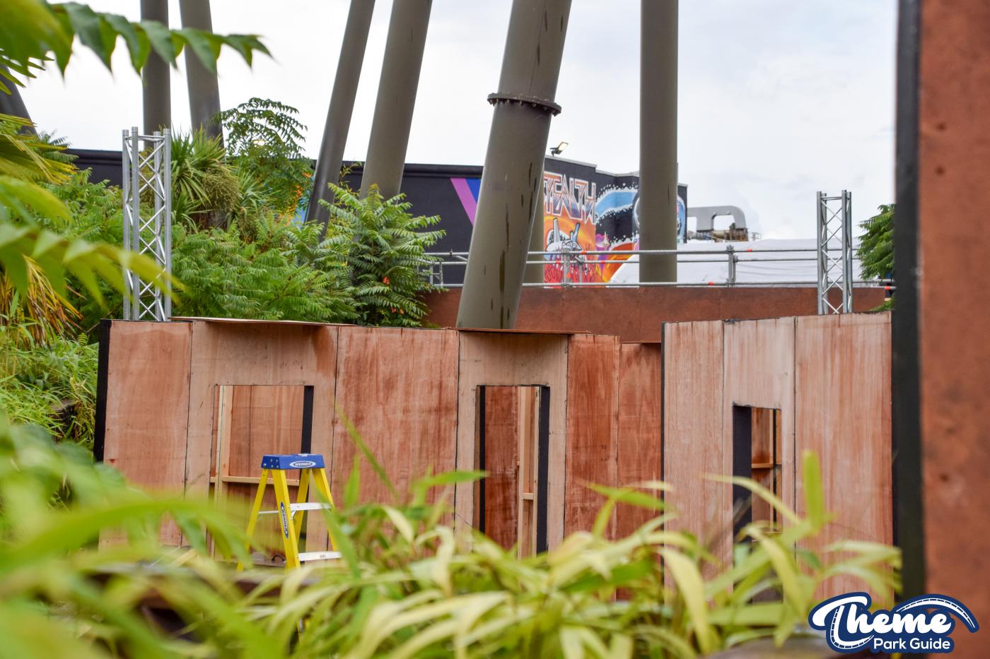 Fright Nights 2022 September Construction Update Through The Key Hole