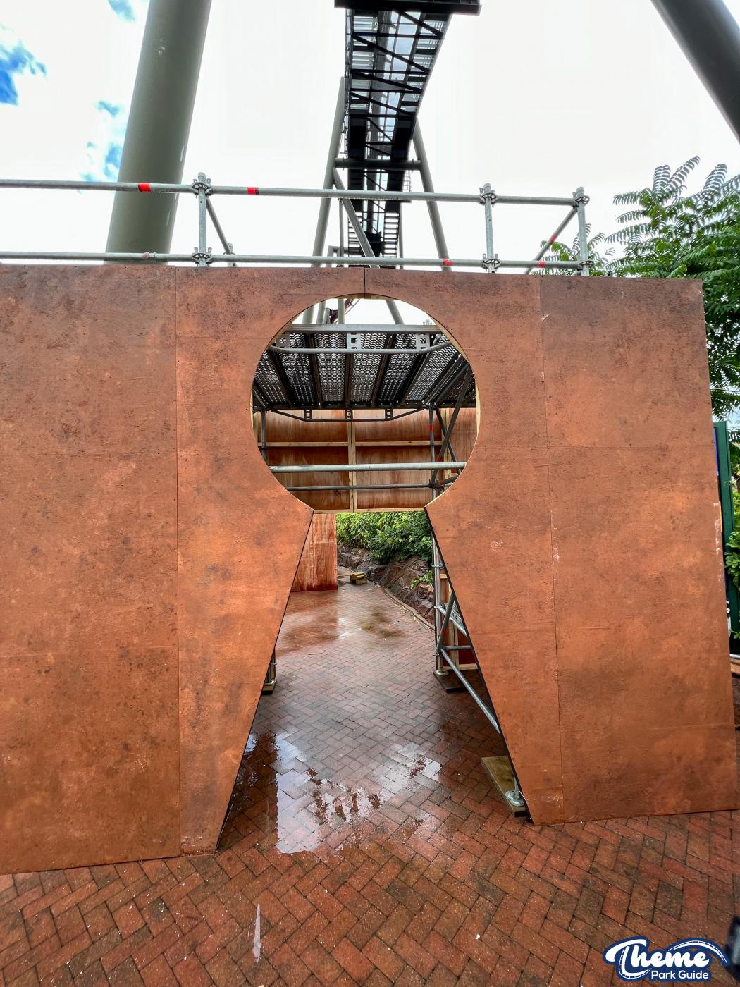 Fright Nights 2022 September Construction Update Through The Key Hole