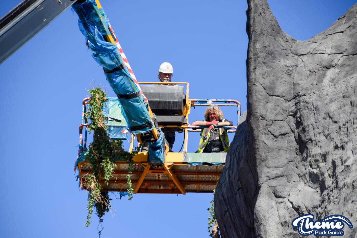 Supports Delivered And Installed For World Of Jumanji