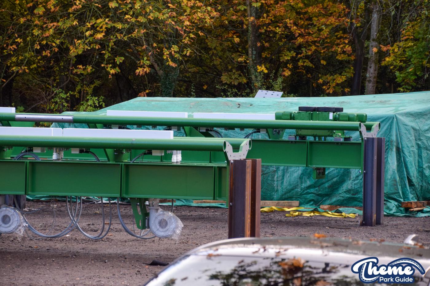 Chessington 2023 Rollercoaster Track Delivered