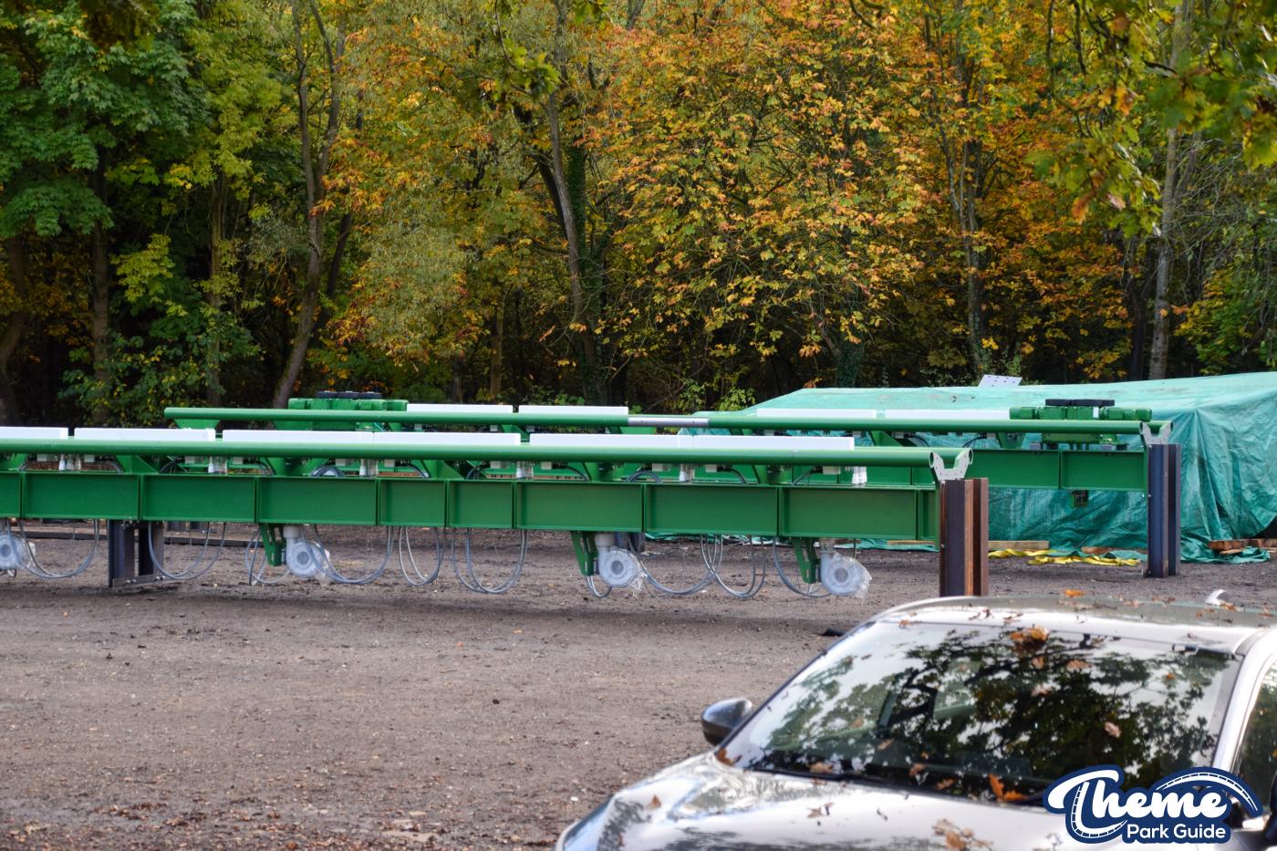 Chessington 2023 Rollercoaster Track Delivered