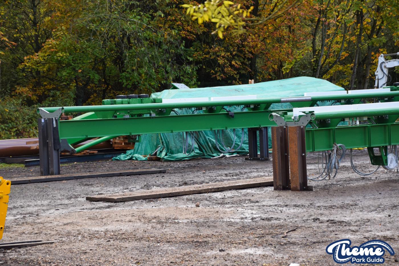 Chessington 2023 Rollercoaster Track Delivered