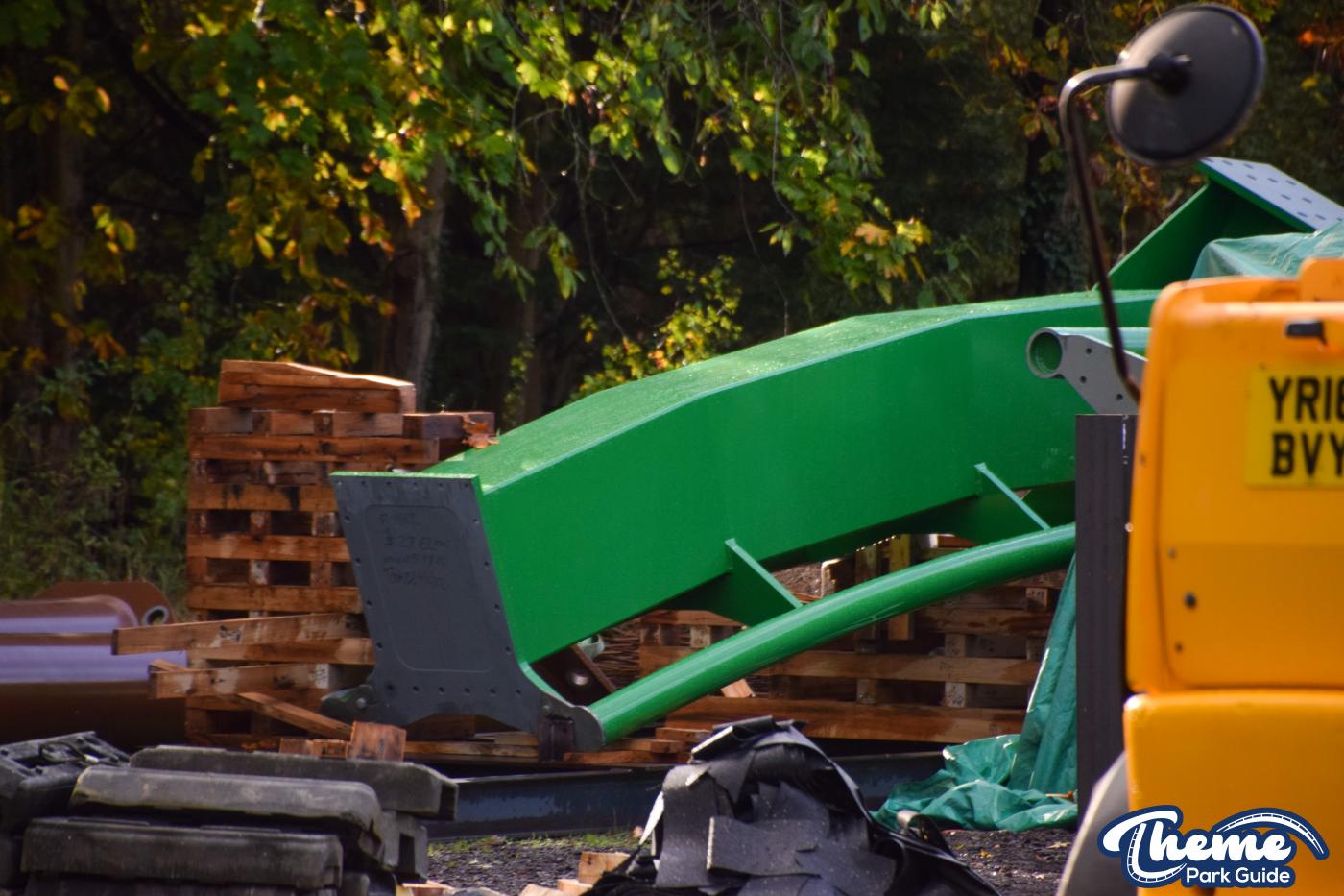 Chessington 2023 Rollercoaster Track Delivered