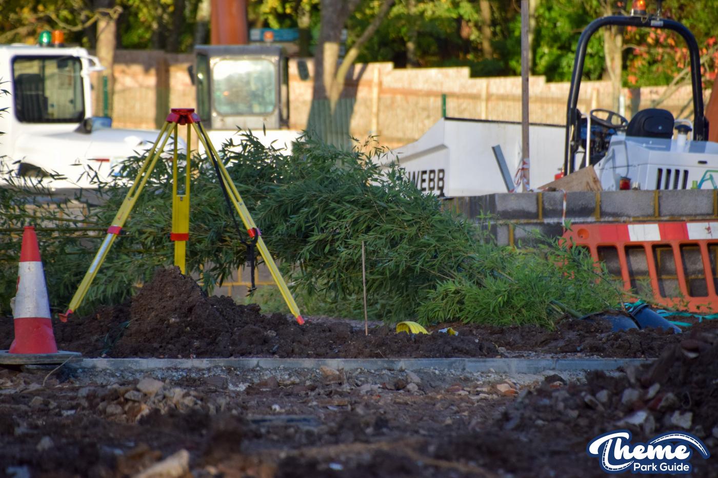 First Look At Jumanji Rollercoaster From Inside The Park