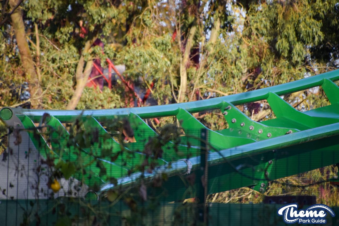 First Look At Jumanji Rollercoaster From Inside The Park