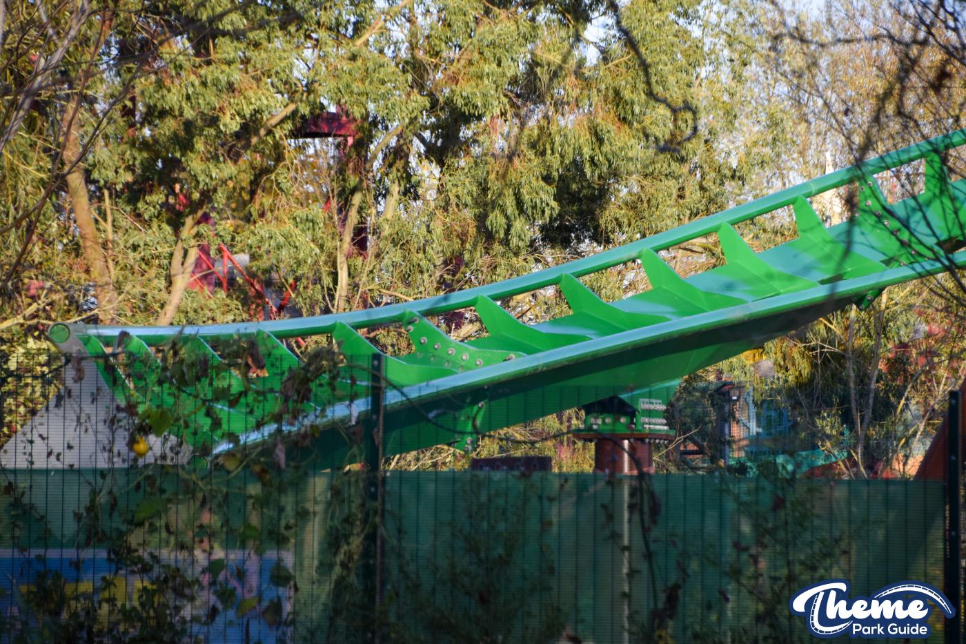 First Look At Jumanji Rollercoaster From Inside The Park