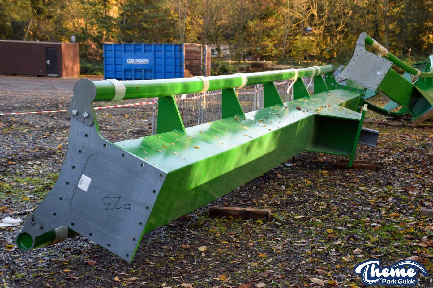 First Look At Jumanji Rollercoaster From Inside The Park