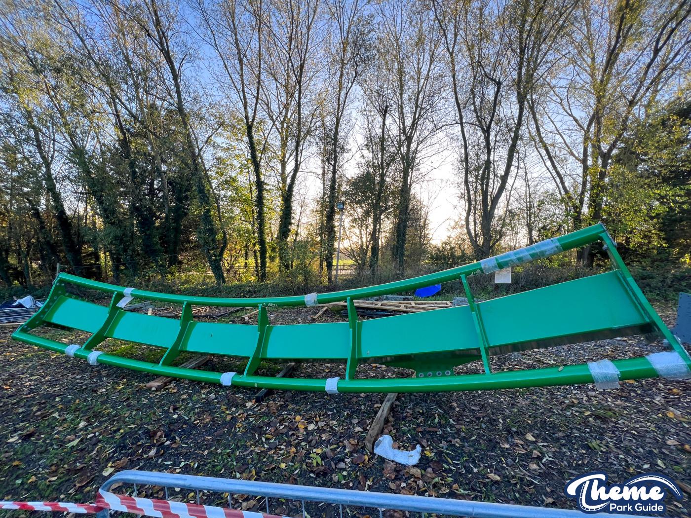 First Look At Jumanji Rollercoaster From Inside The Park