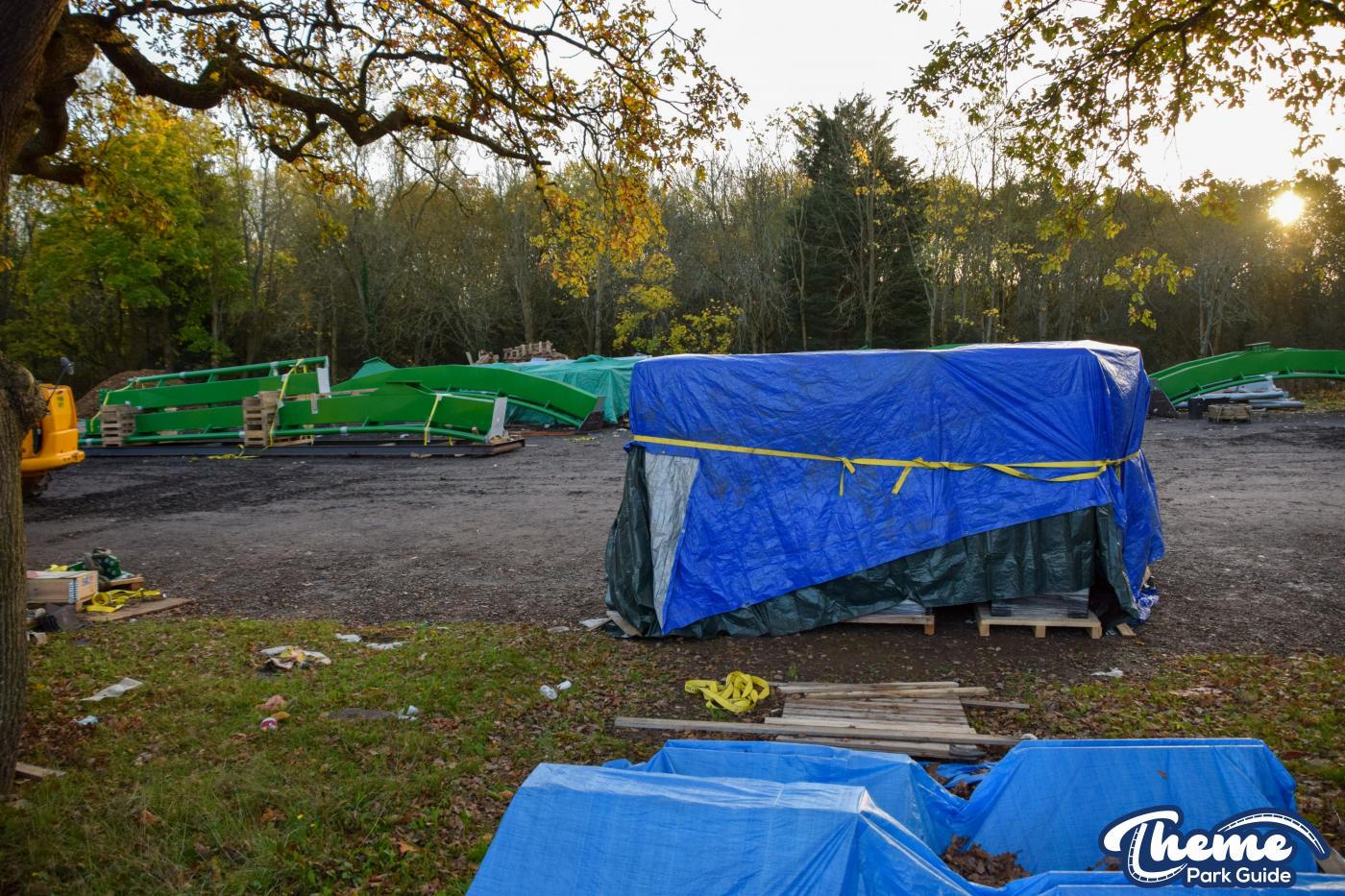 First Look At Jumanji Rollercoaster From Inside The Park