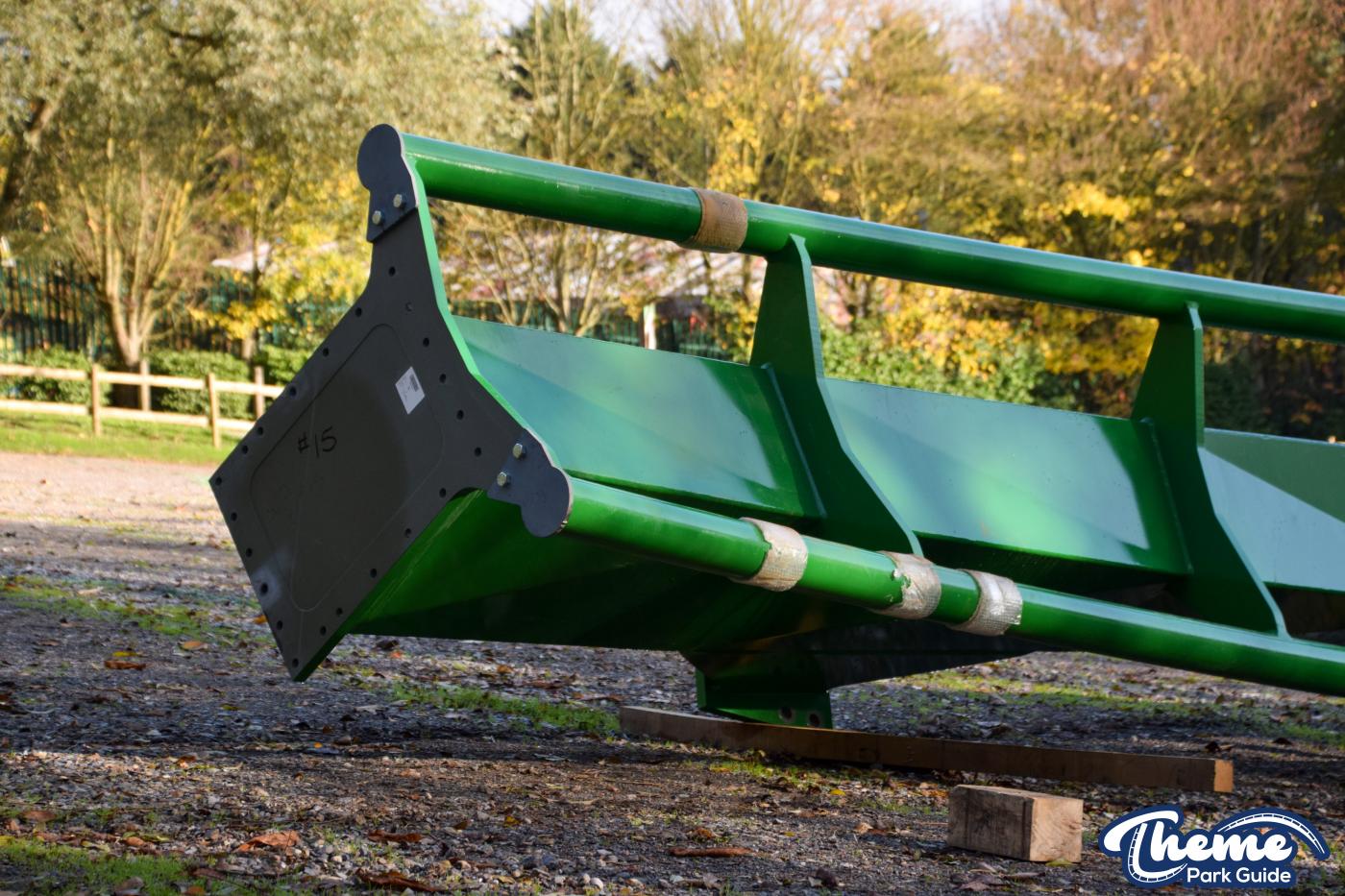 More Track Delivered For World Of Jumanji Rollercoaster