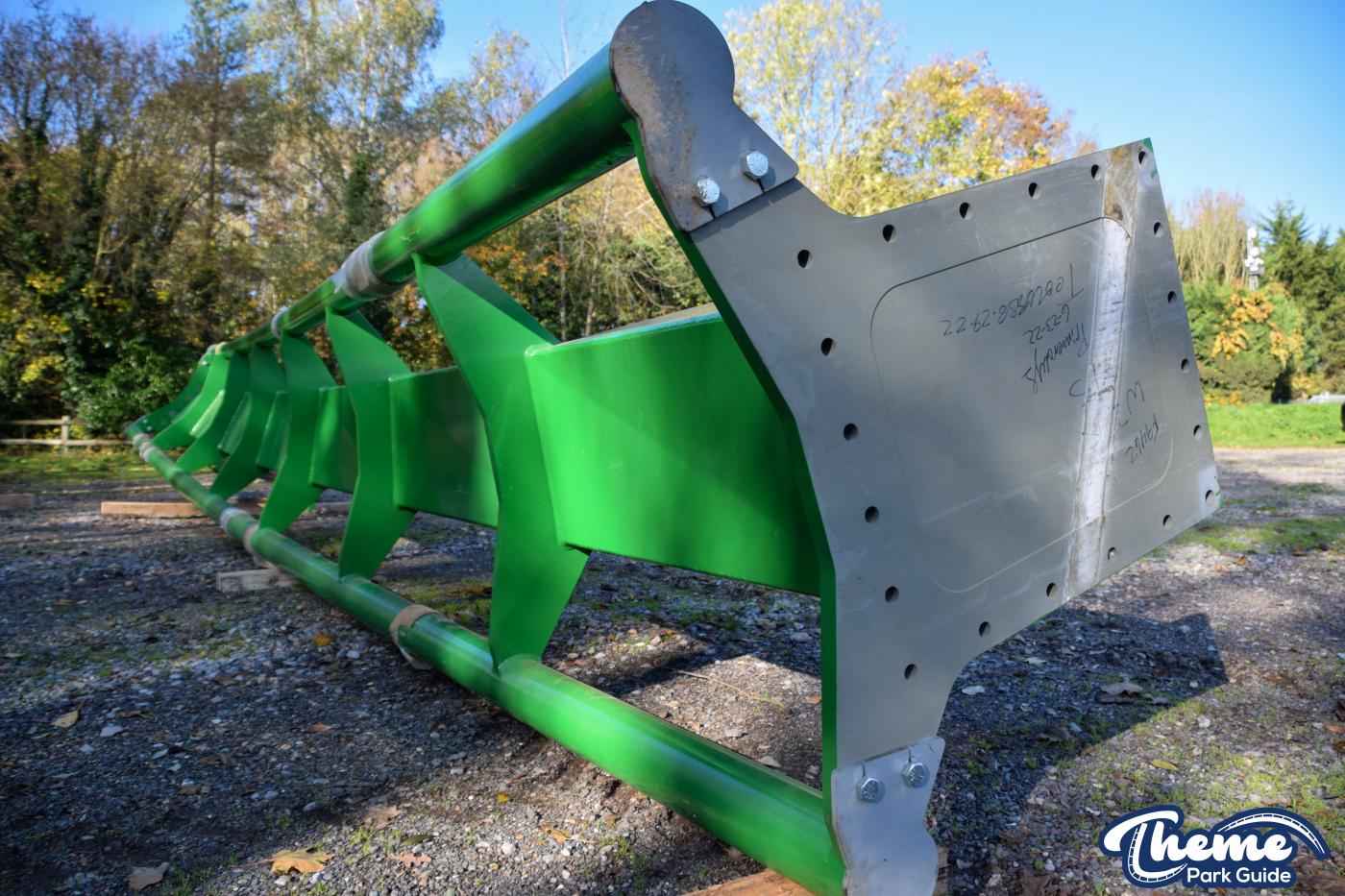 More Track Delivered For World Of Jumanji Rollercoaster