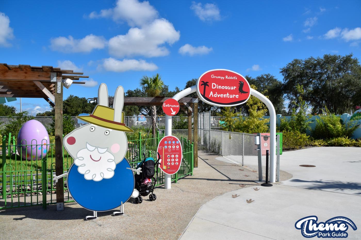 Grampy Rabbit's Dinosaur Adventure -  Peppa Pig Theme Park