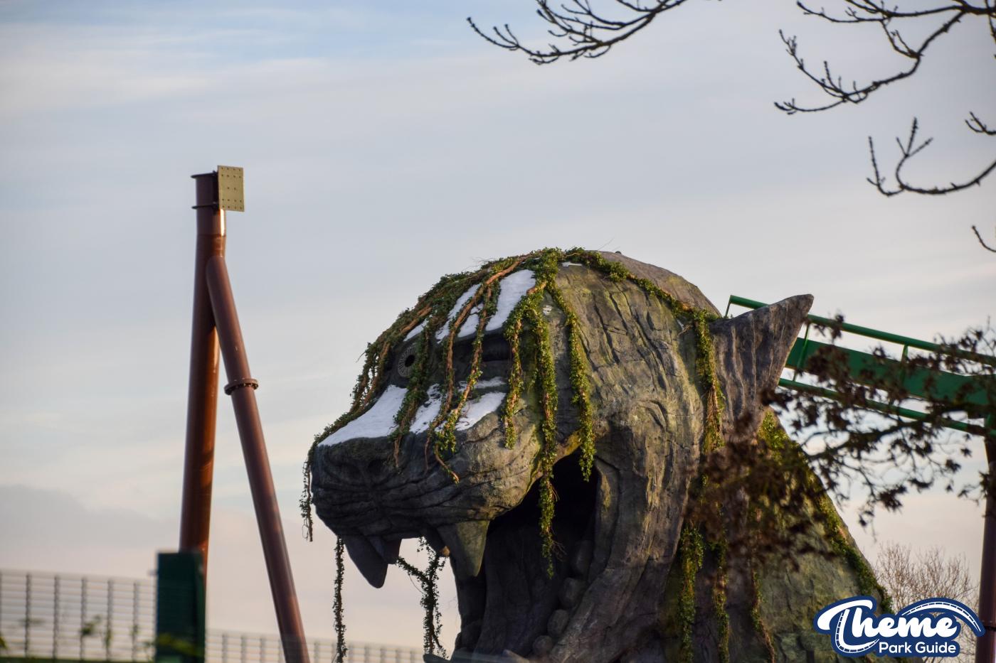 Jumanji Flat Rides Installed And Helix Almost Completed