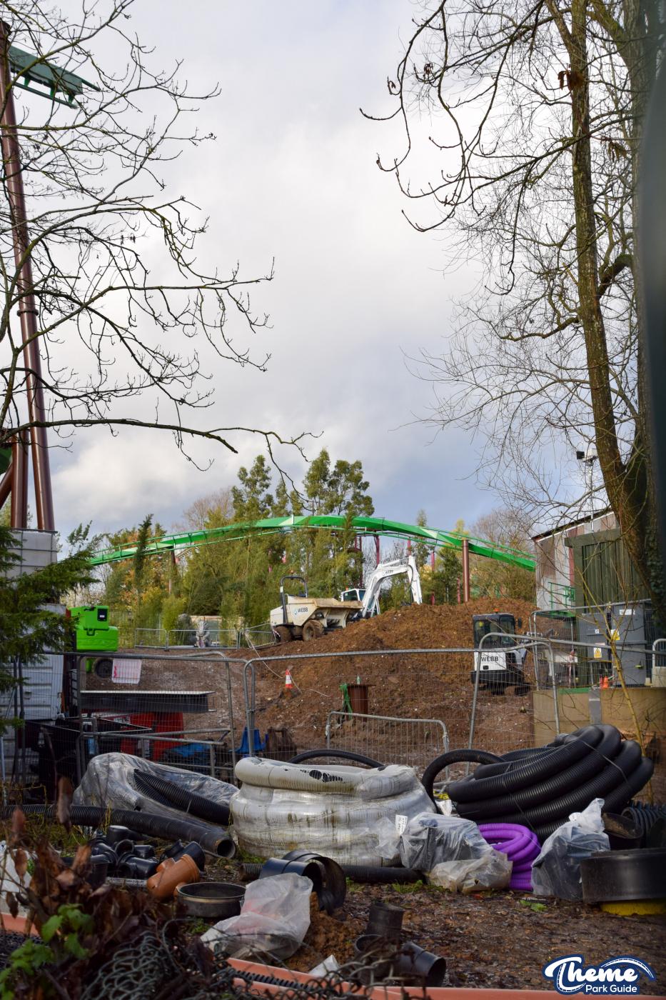 World Of Jumanji Rollercoaster Track 90% Completed