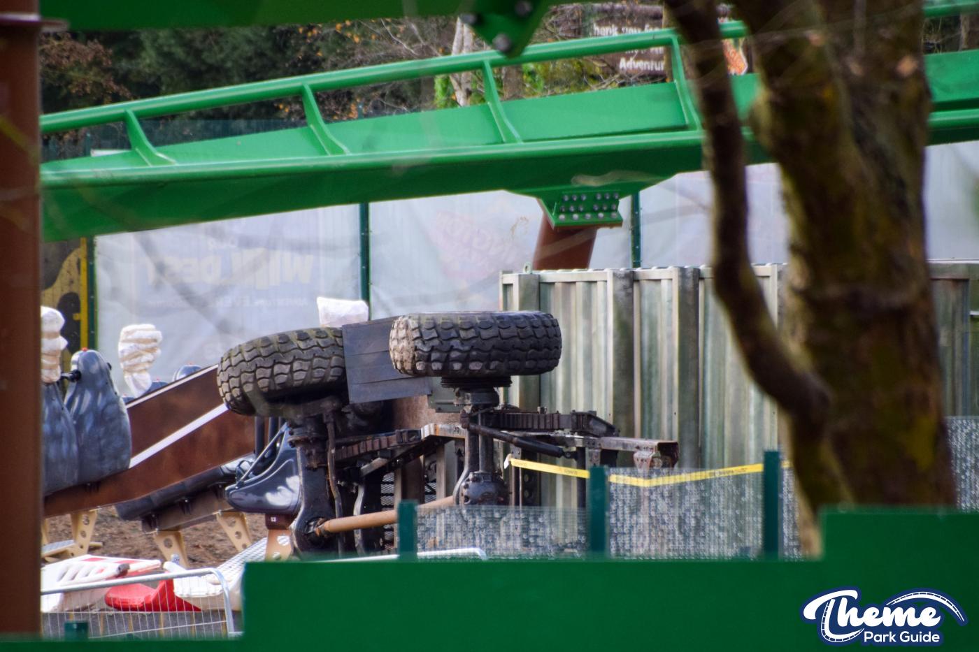 World Of Jumanji Rollercoaster Track 90% Completed