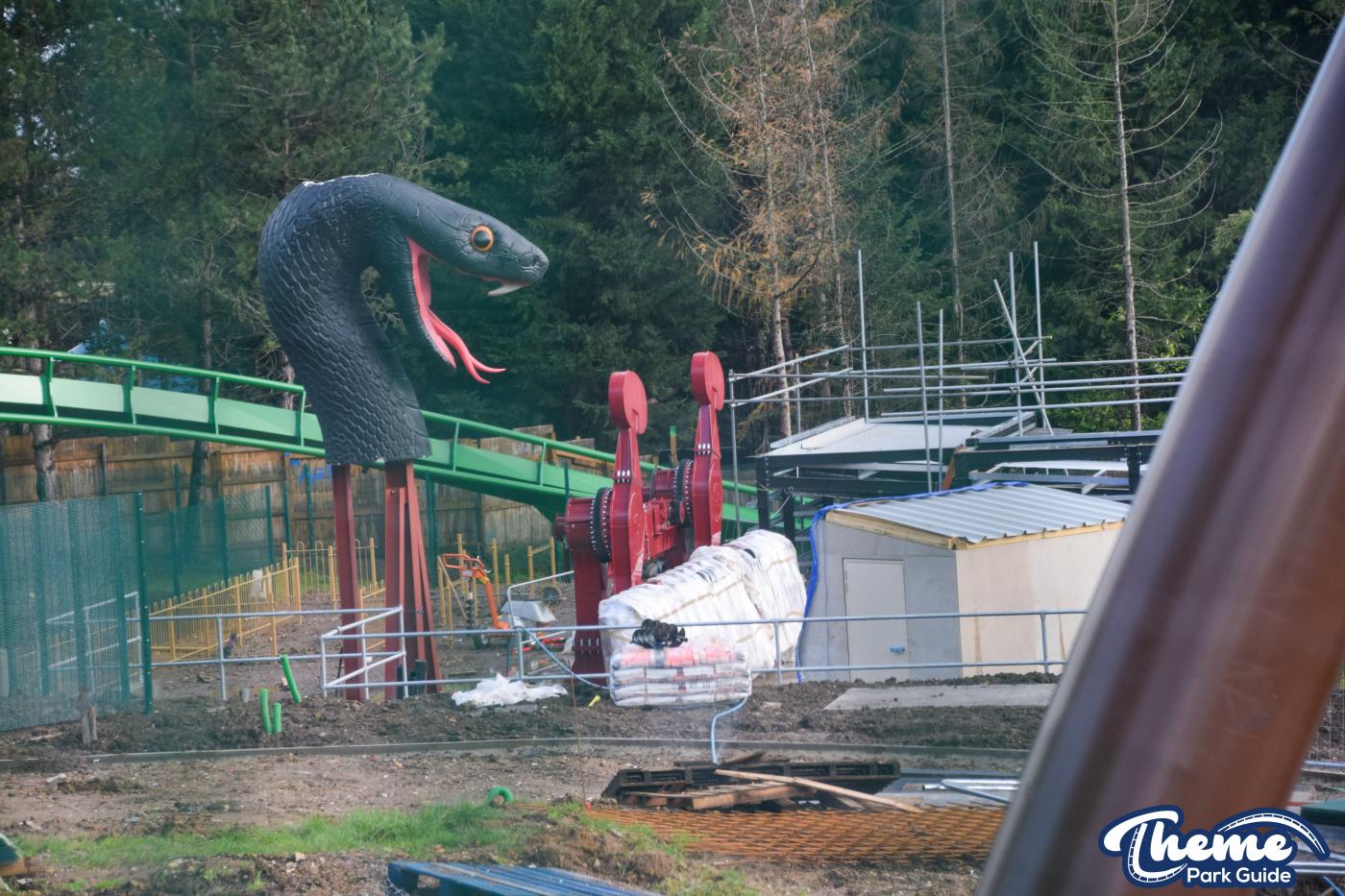 World Of Jumanji Rollercoaster Track 90% Completed