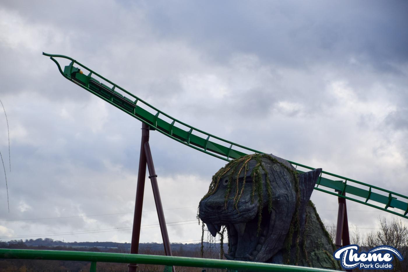 World Of Jumanji Rollercoaster Track 90% Completed