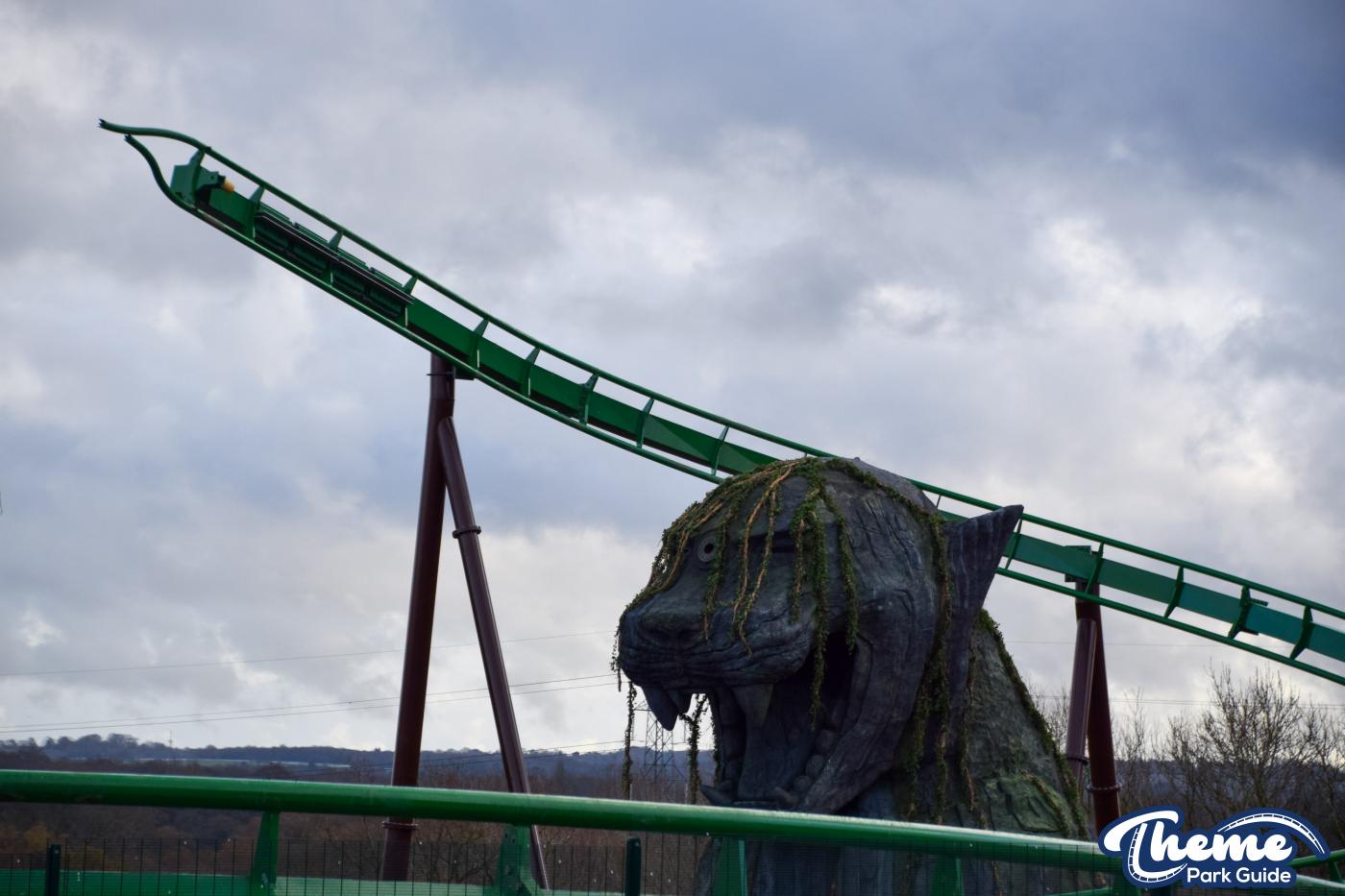 World Of Jumanji Rollercoaster Track 90% Completed