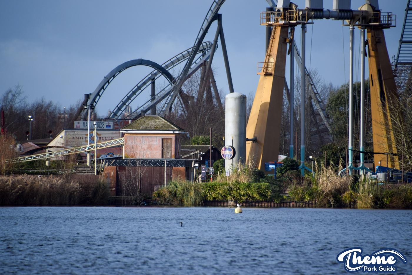 Thorpe Park Old Town Demolition Begins