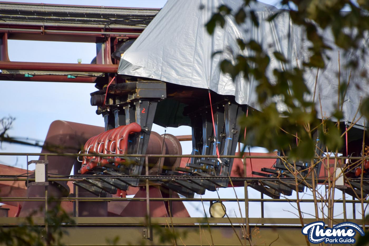 Thorpe Park Old Town Demolition Begins