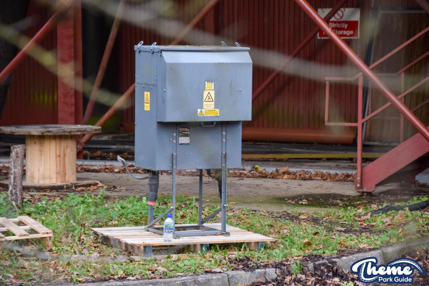 Thorpe Park Old Town Demolition Begins