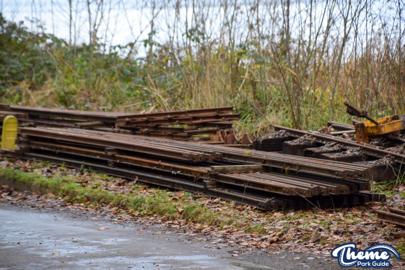 Thorpe Park Old Town Demolition Begins